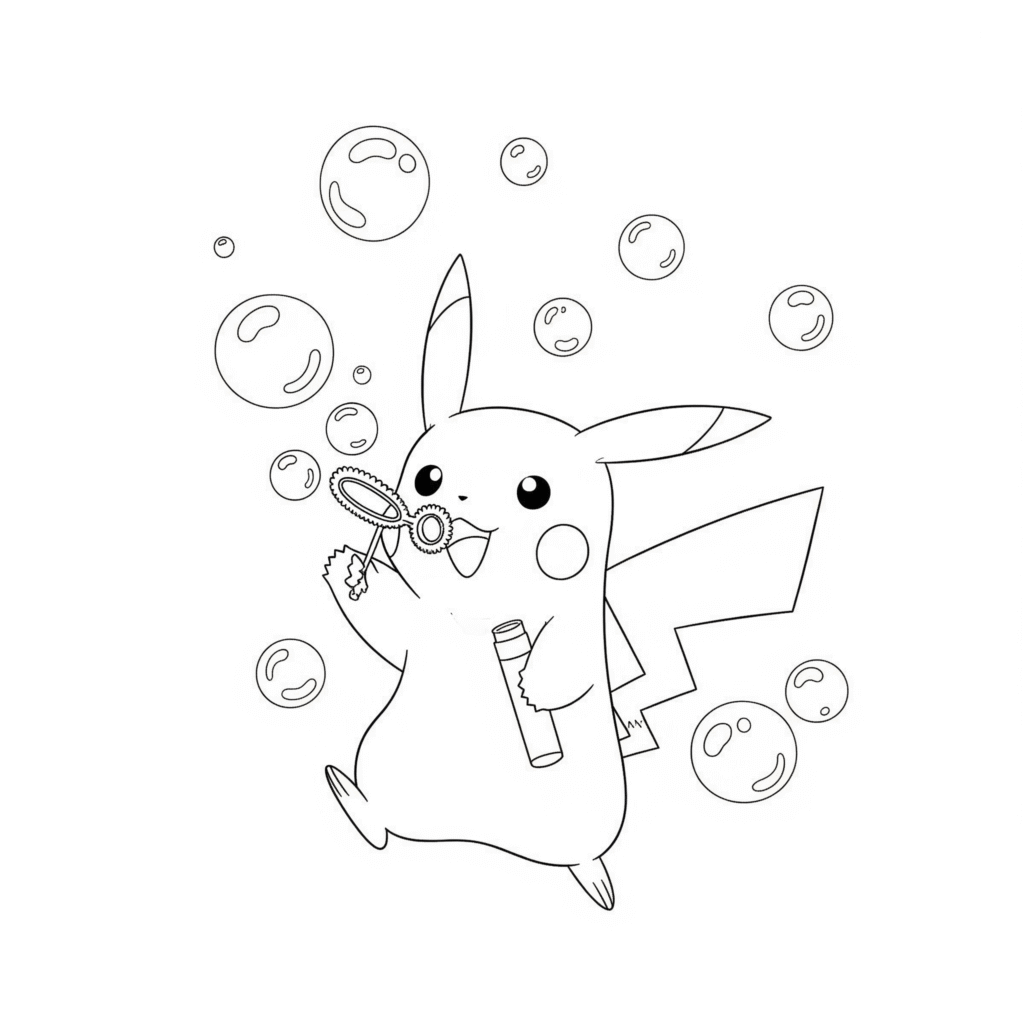 Dessin Mignon de Pokémon gratuit