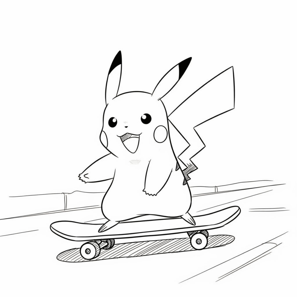 Dessin imprimer pokemon gratuit
