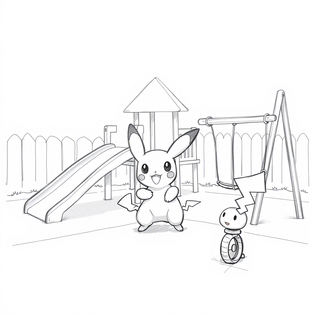 Dessin imprimer mignon pokemon gratuit