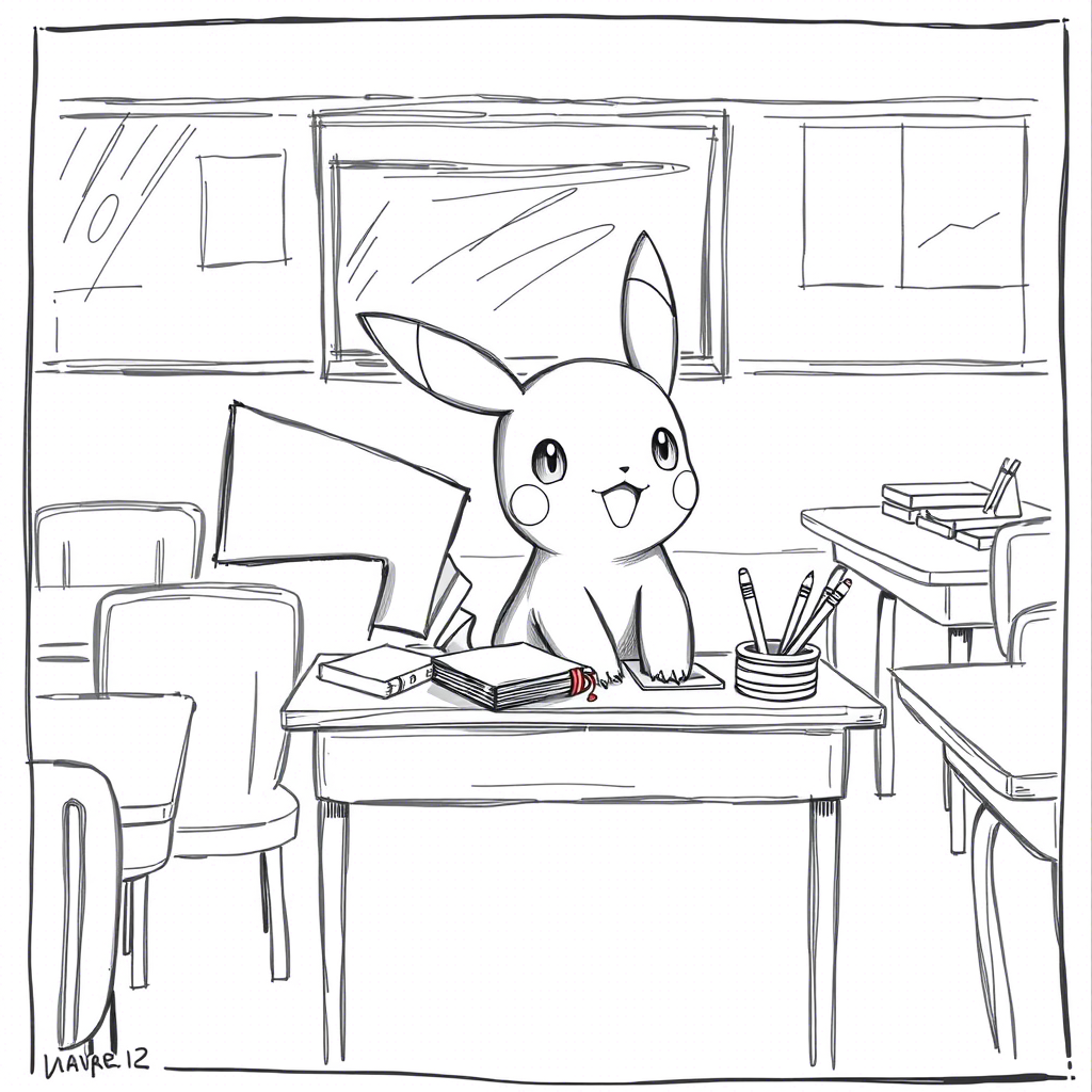 Dessin joly pokemon a imprimer gratuit