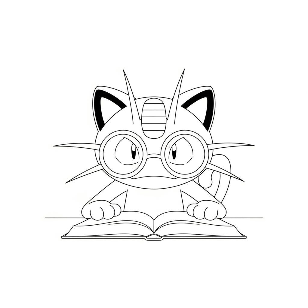 Imprimer un dessin mignon miaouss gratuit