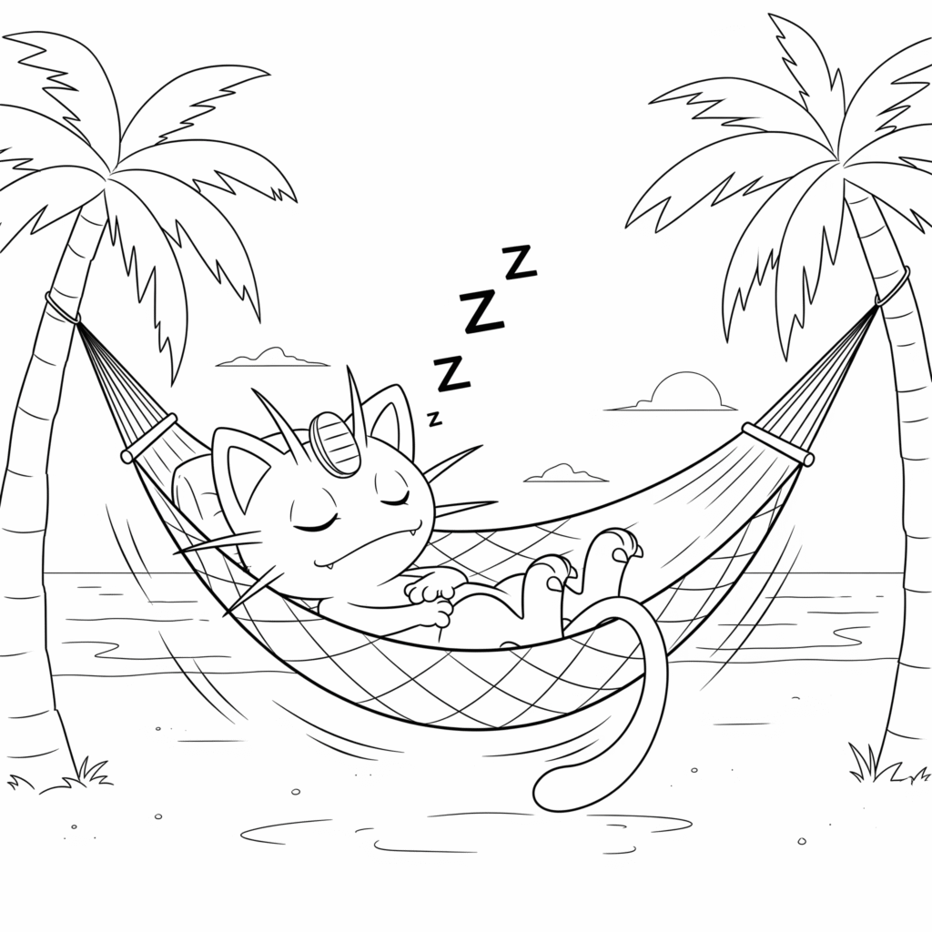 Dessin miaouss a imprimer telecharge